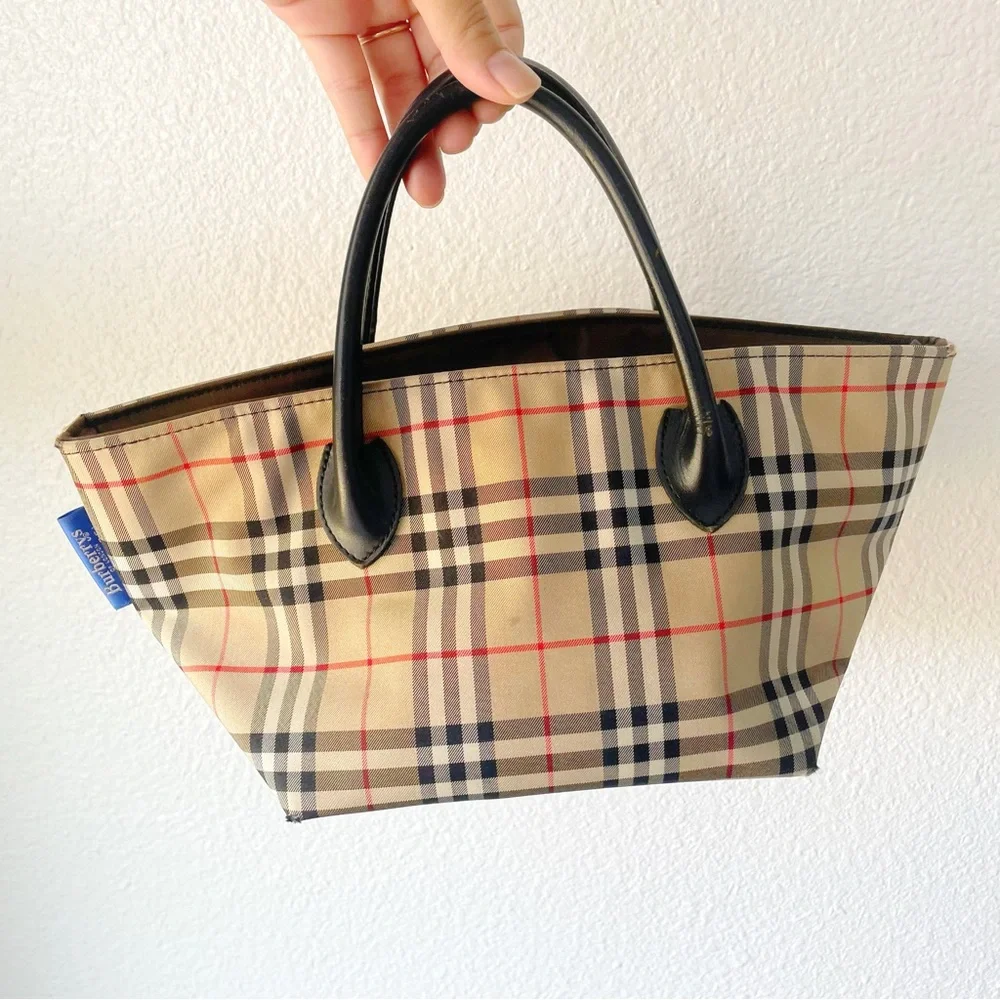 Burberry | Bags | Burberry Blue Label Nova Check Mini Tote Bag